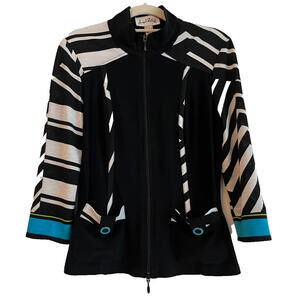 Joseph Ribkoff Jacket Women's Multicolor Size S EUC